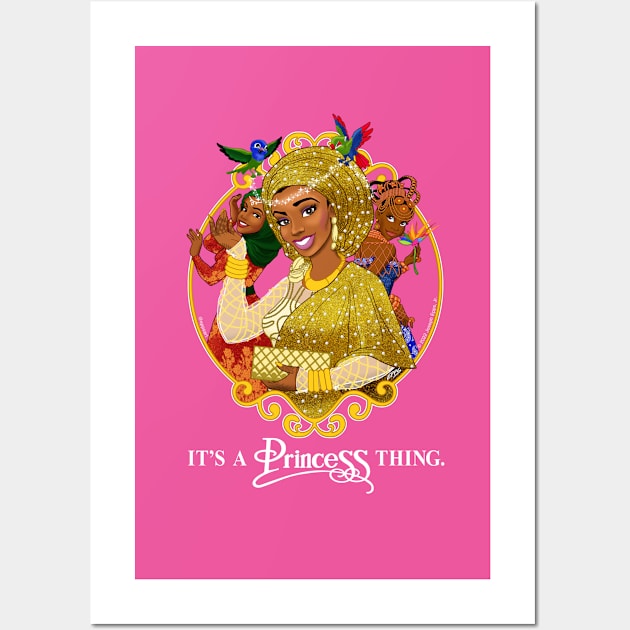 It's A Princess Thing Wall Art by Epps Art